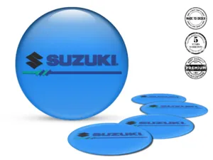 Suzuki Emblèmes Roues Extrêmes Vecteur Flux Radiant